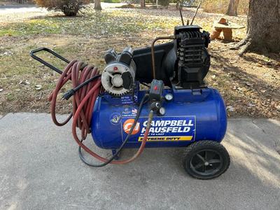 CAMPBELL HAUSFELD 20 GALLON AIR COMPRESSOR | EstateSales.org