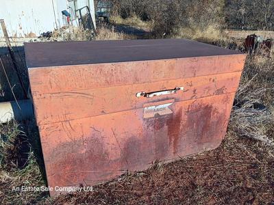 Large steel Knaack Jobmaster Jobsite box