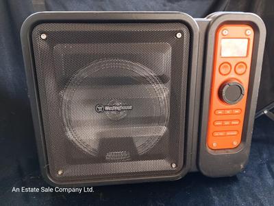 Westinghouse Wireless Workshop Speaker w/FM Radio