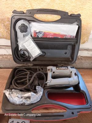 Solaris Rotozip spiral saw power tool with case and accessories