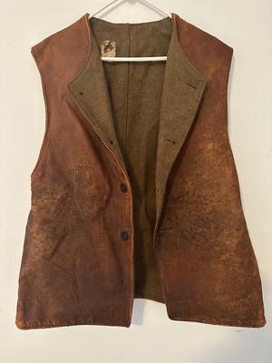 WW1 Leather US Army Jerkin