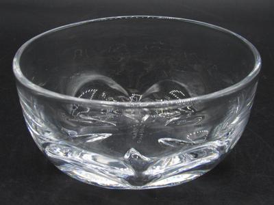 Vintage Orrefors Crystal Glass Mid Century Modern Finger Bowl Trinket Dish