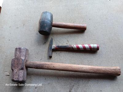 Three hammers
