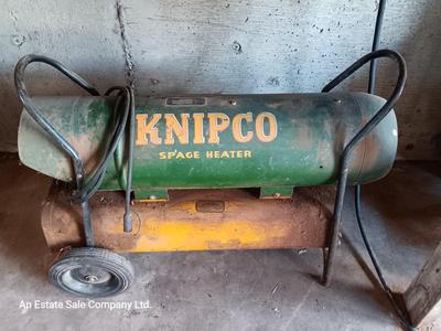 Knipco kerosene or No. 1 fuel oil only  Space heater