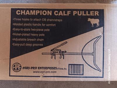 Champion Calf Puller Never Used
