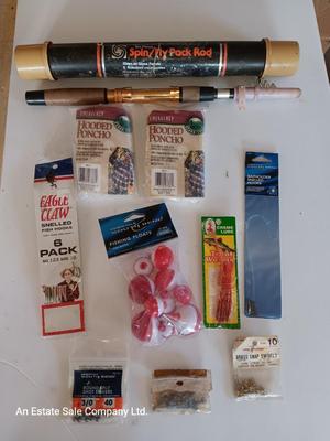 Variety of brand-new Fishing tackle with collapsable fishing pole for your pack