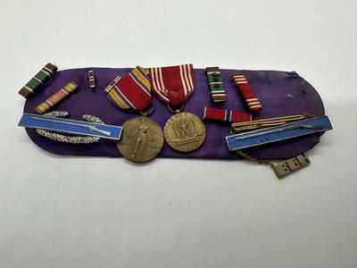 Military Ribbons & Medals (lot 8)