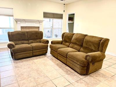 Reclining Sofa Set ~Man Cave~ Read Details