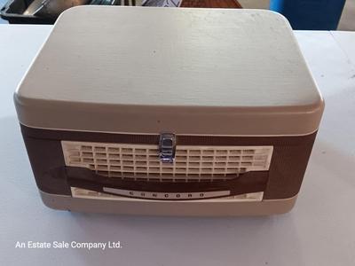 Vintage Concord Reel-to-Reel Tube Amp Tape Recorder