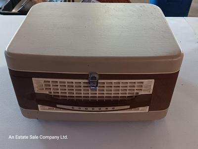 Vintage Concord Reel-to-Reel Tube Amp Tape Recorder