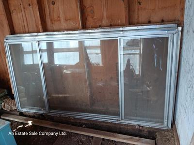 Large aluminum window 50" x 95"