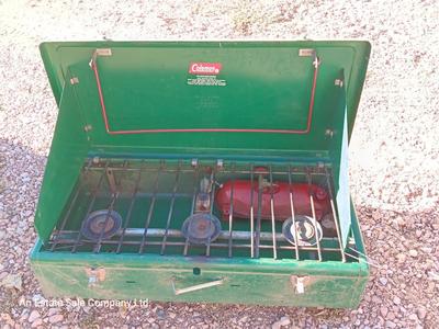 Gas Coleman camp stove