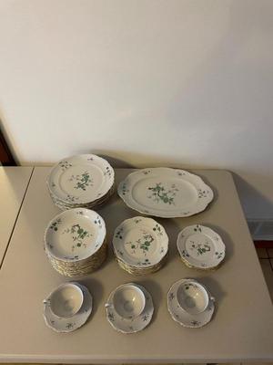 Mitterteich - Bavaria Germany - "Green Ming" China Service Set