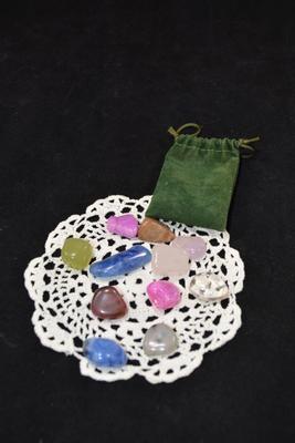 Small Polished Rock Collection w/ Bag