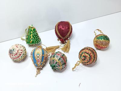 Vintage beaded ornaments