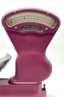 ANTIQUE Candy Scale TOLEDO 3 Pound