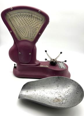 ANTIQUE Candy Scale TOLEDO 3 Pound