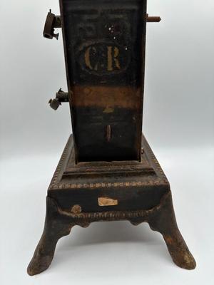 French Cast Iron Mechanical Rotisserie from 19th Century