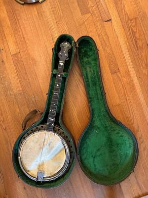 Antique Vega Banjo w/ Carrying Case