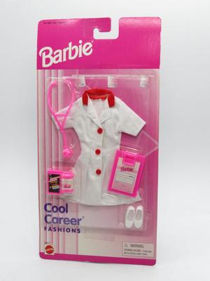 Barbie Cool Career Fashions Mattel 68617 Doctor Nurse Outfit Never Opened
