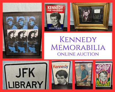 Kennedy Memorabilia Online Auction Graphics