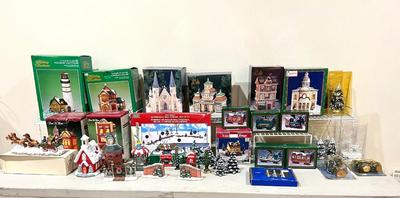 Whole Christmas Village~ Dickens, Lemax, Trim A Home