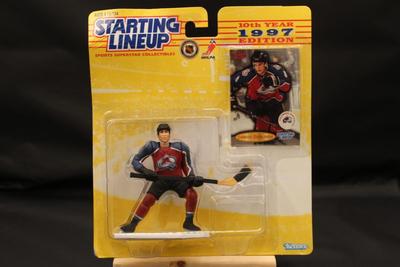 Starting Lineup - 1997 Colorado Avalanche Sandis Ozolinsh Figurine