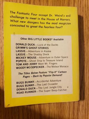 Whitman - 1968 Fantastic Four Comic Book - House of Horrors