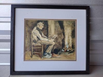 Sitting Man