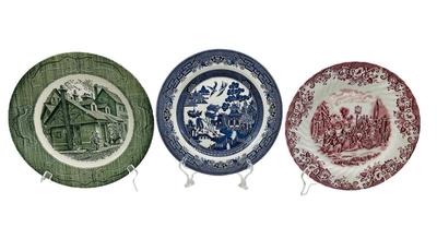 CHURCHILL, ROYAL & JOHNSON Collectable Plates~Read Details