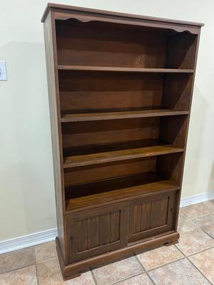 Solid Wood 4 Shelf