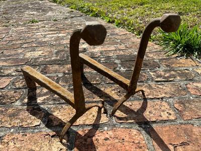 Pair of Antique Andirons