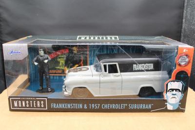 Universal Monsters - Frankenstein & 1957 Chevrolet Suburban