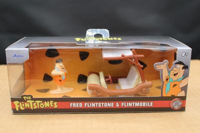 Fred Flintstone & Flintmobile From the Cartoon The Flintstones