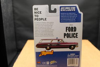 Johnny Lightning - 1964 Ford Police (Zinger) - 1 of 2496 Limited Edition Diecast