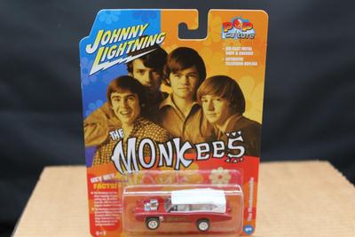 Johnny Lightning - The Monkee's Red Limited Edition Monkee Mobile - Diecast
