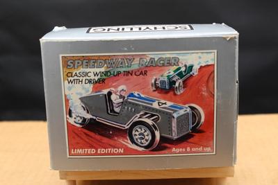Schylling - 1960 Tin Speedway Racer Tin Wind-Up Car - Limited Edition