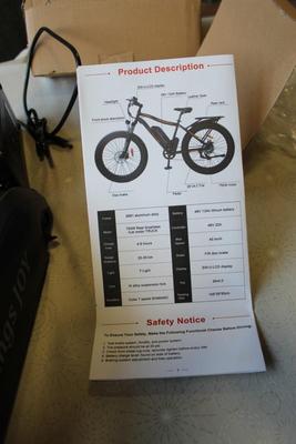 AOSTIRMOTOR - Electric - Off and On Road Motor Bicycle