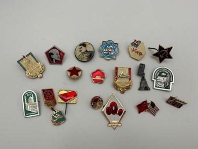 Collection of Small Vintage Pins