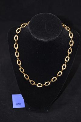 Vintage Nolan Miller Fashion Necklace 18â€ 55.1g