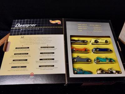 NEW RARE HOT WHEELS LIMITED EDITION DESIGNER COLLECTION 1996 SERIES CARS