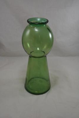 Vintage Green Glass Vase, Spain