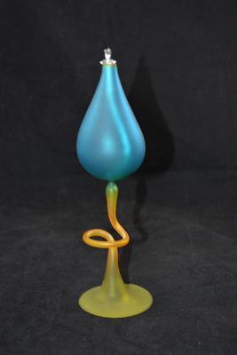 Delicate Matte Finish Oil Lamp 9"X3.5"