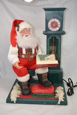 Vintage Storyteller Animated Santa Claus by Holiday Creations