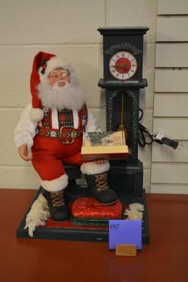 Vintage Storyteller Animated Santa Claus by Holiday Creations