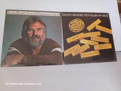 Kenny Rogers records LP records