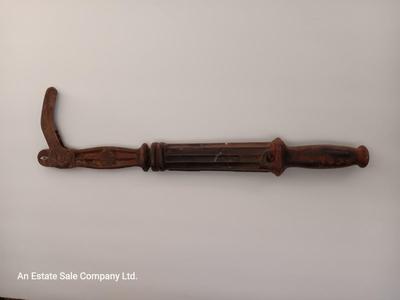 Antique slide hammer / nail puller