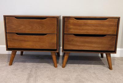 Walter of Wabash Danish Modern Inspired Side Tables