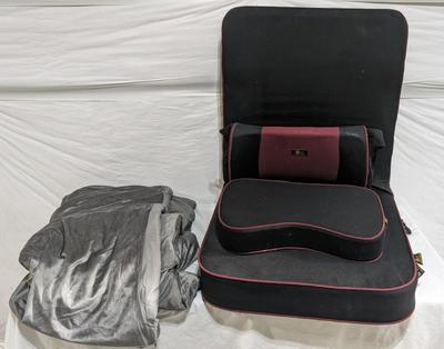 FOM Meditation Chair and Tranquility Weighted Blanket
