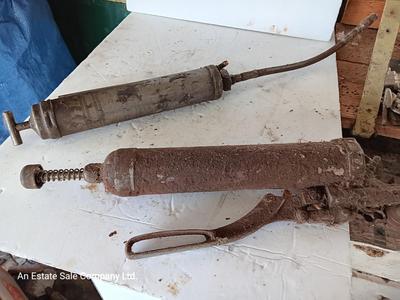 Two grease guns - Lincoln -